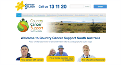 Desktop Screenshot of countrycancersupport.com.au