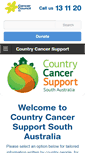 Mobile Screenshot of countrycancersupport.com.au